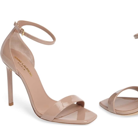 saint laurent amber ankle strap sandal